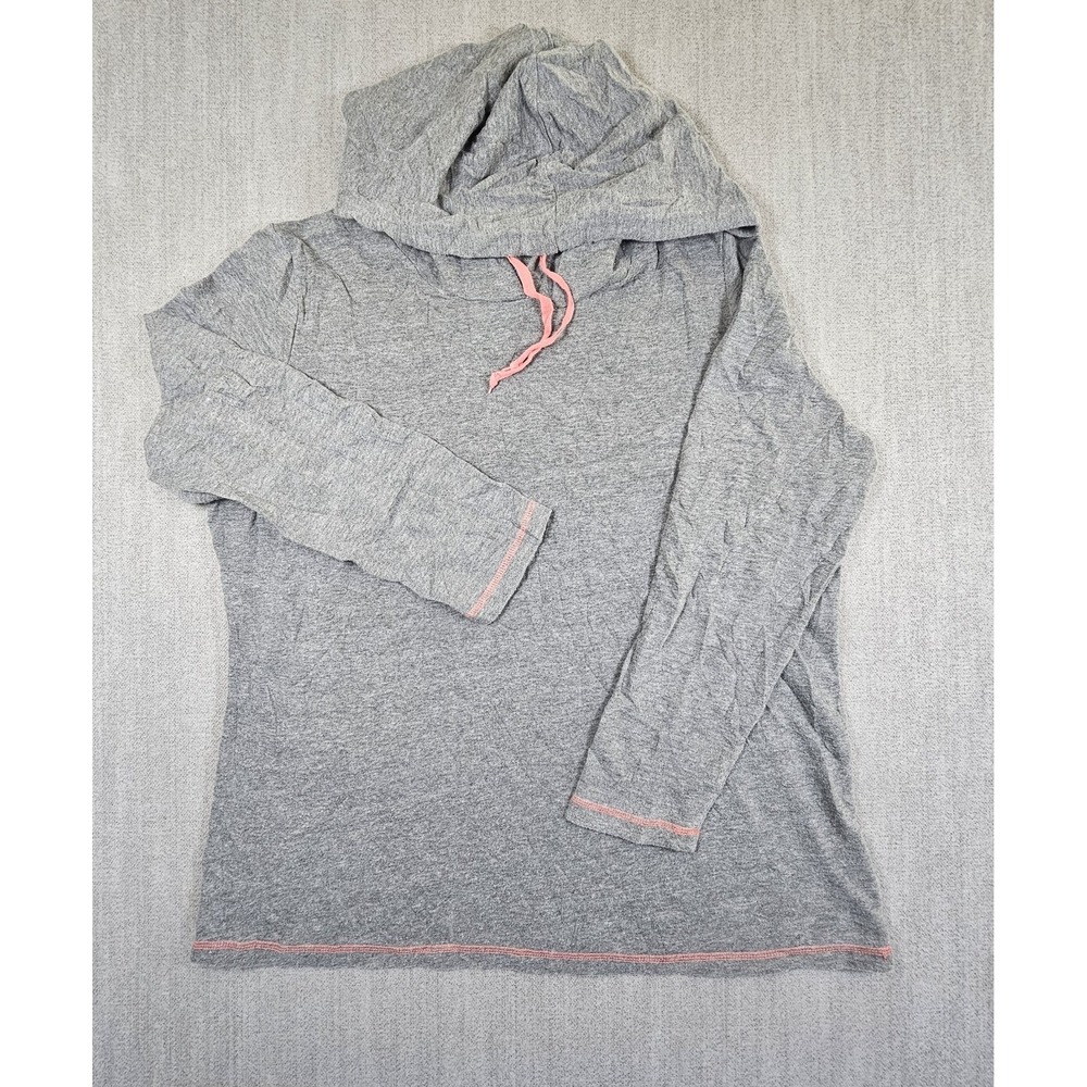 Wake And Ware Women's Gray Sweatshirt‎ Long Sleeve Hoddie Sz XL